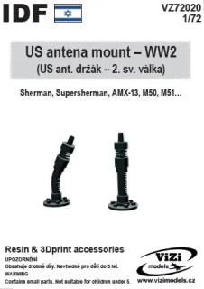 IDF – US antena mount - WW2 (6+6ks) 1/72